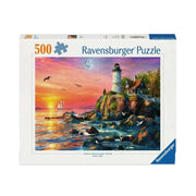 Puzzle Pôr-Do-Sol no Farol - 500 pcs