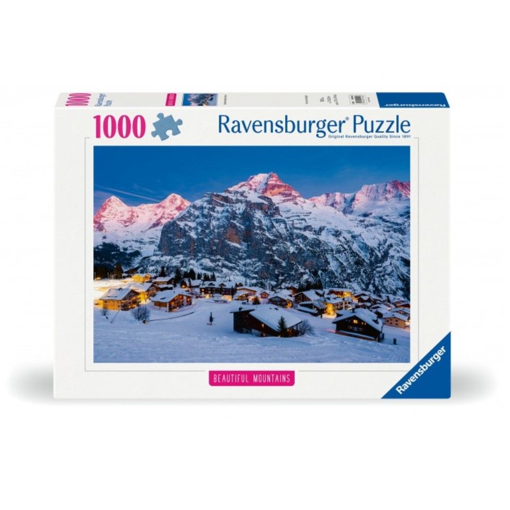 Puzzle Oberland Bernés, Suiça - 1000 pcs
