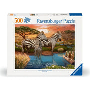 Puzzle Zebras no Lago - 500 pcs