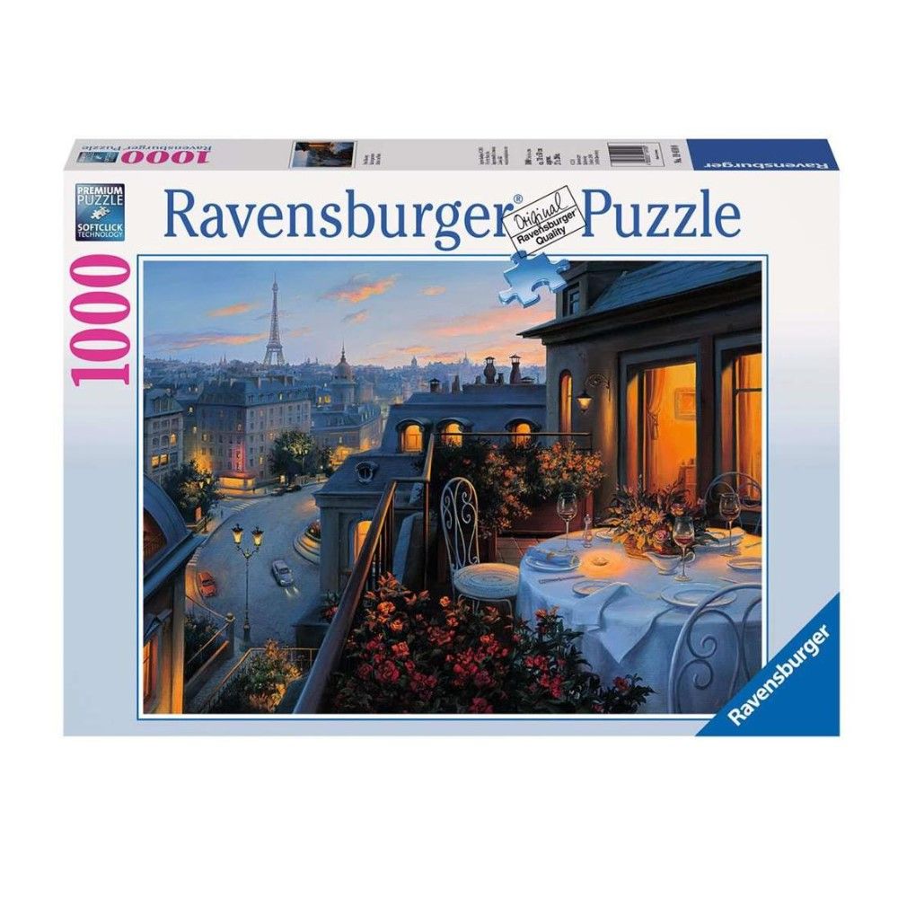 Puzzle Varanda em Paris - 1000 pcs