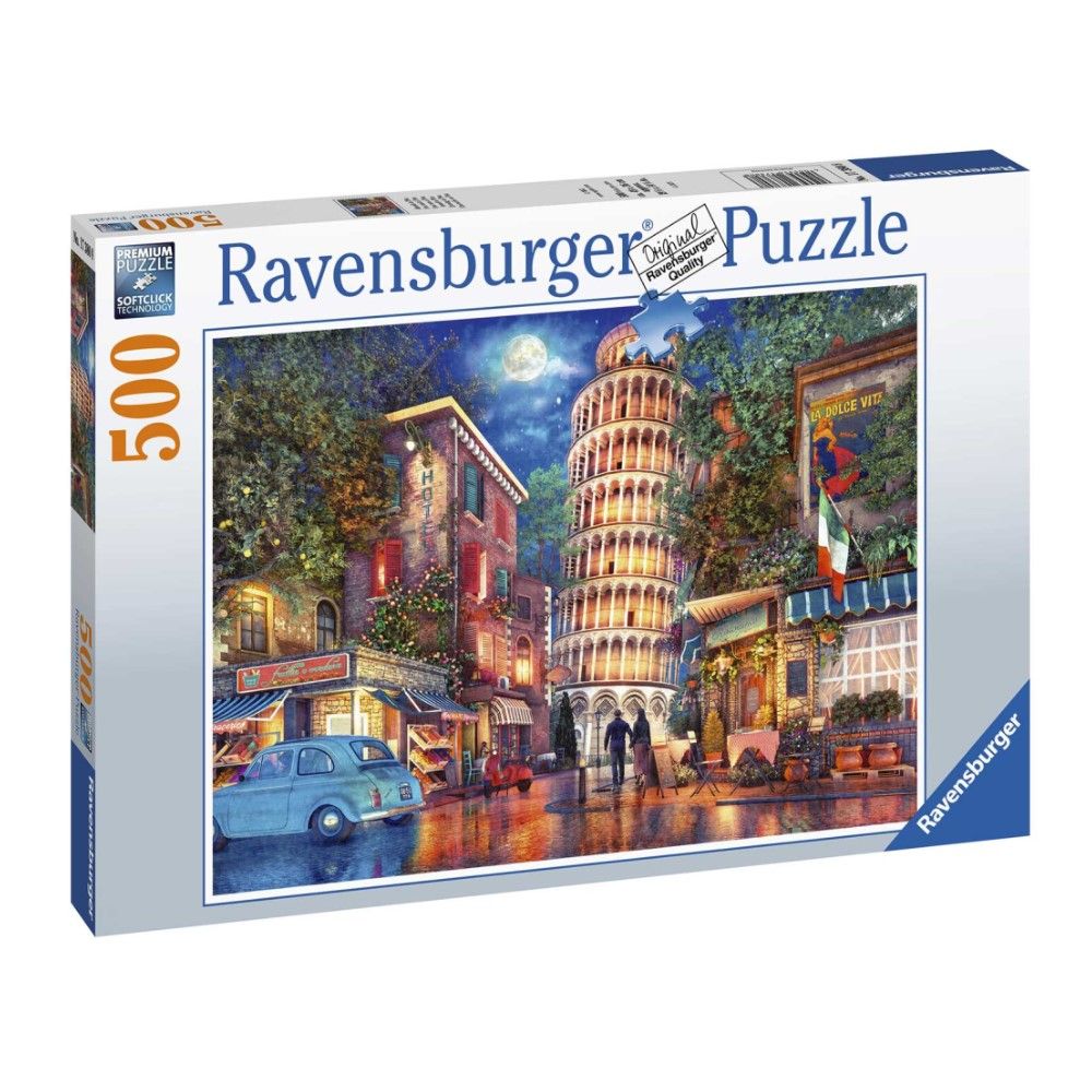 Puzzle Anoitecer em Pisa - 500 pcs