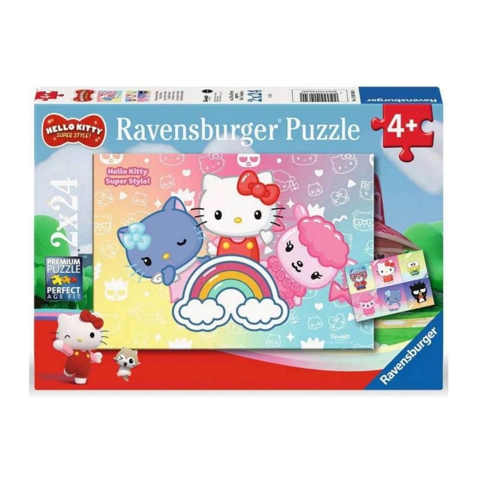 Puzzle Hello Kitty - 2x24 pcs