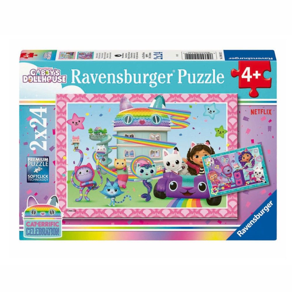 Puzzle Gabby´S Dollhouse - 2x24 pcs