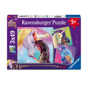 Puzzle Academia de Unicórnios - 3x49 pcs