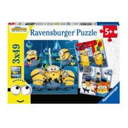 Puzzle Minions - 3x49 pcs