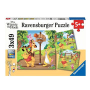 Puzzle Winnie the Pooh - 3x49 pcs
