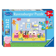 Puzzle Peppa Pig - 2x12 pcs