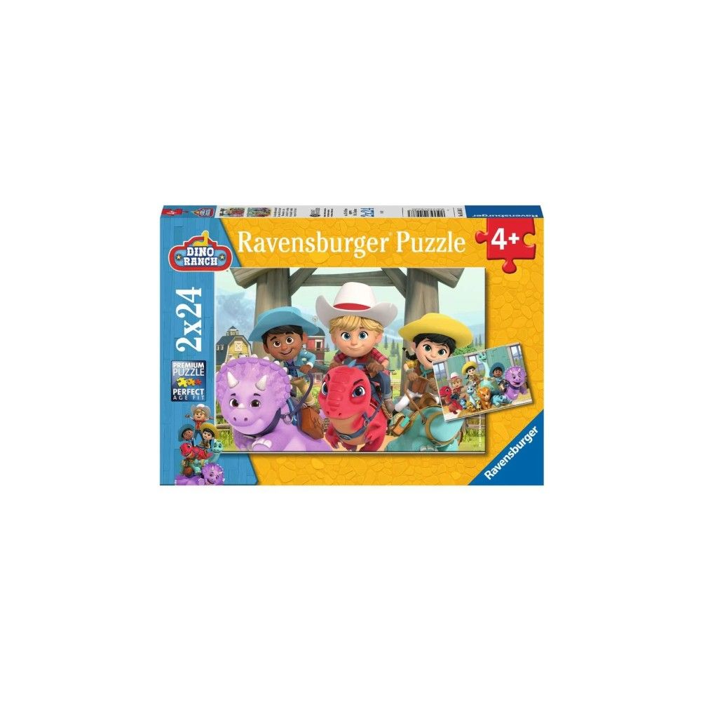 Puzzle Dino Ranch - 2x24 pcs