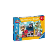 Puzzle Dino Ranch - 3x49 pcs