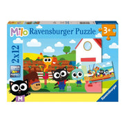 Puzzle Milo - 2x12 pcs