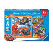 Puzzle Hot Wheels - 3x49 pcs