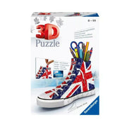 Puzzle 3D - Porta Lápis Sapatilha Reino Unido