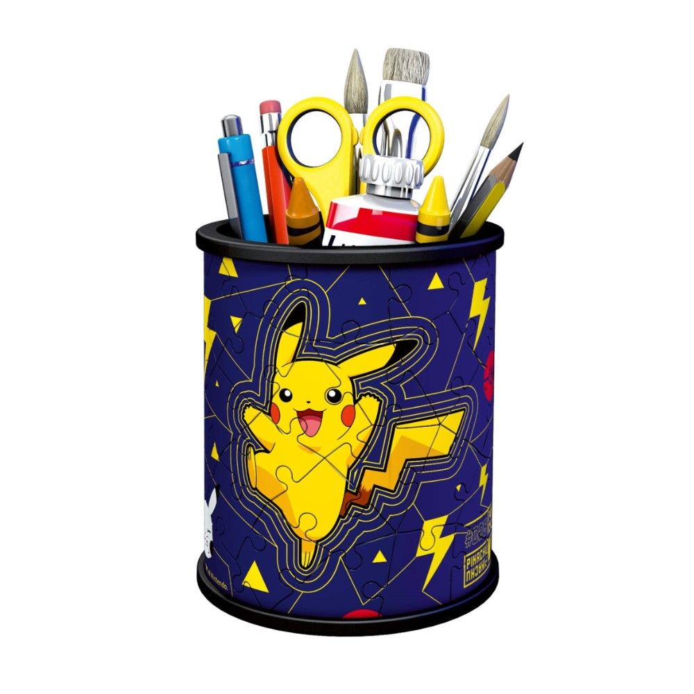 Puzzle 3D - Porta Lápis Pokemon