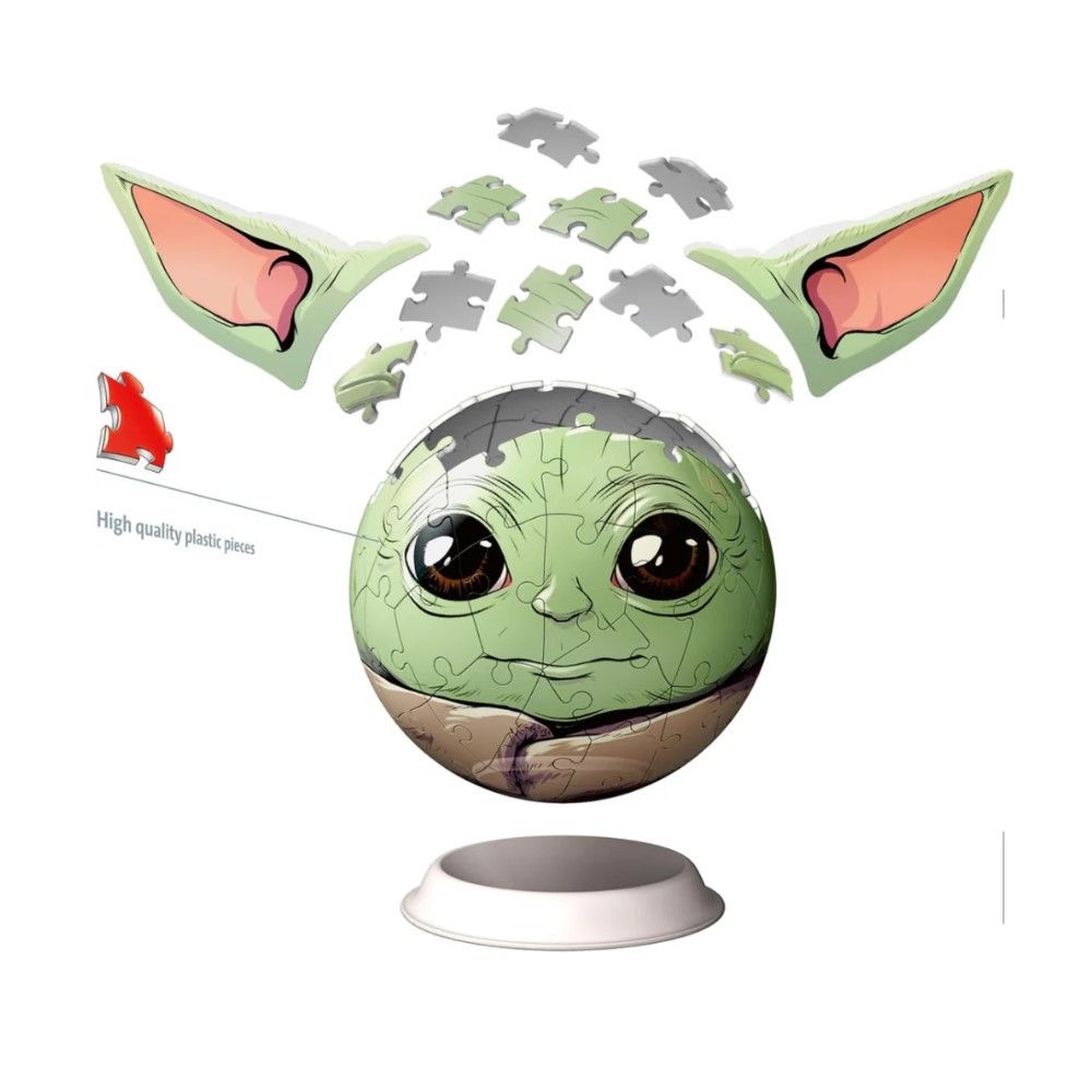 Puzzle 3D - Grogu com Orelhas