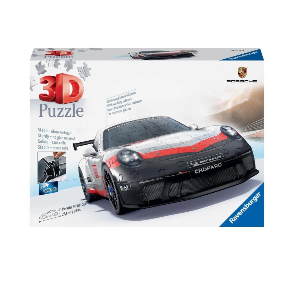 Puzzle 3D - Porsche 911 Gt3 Cup