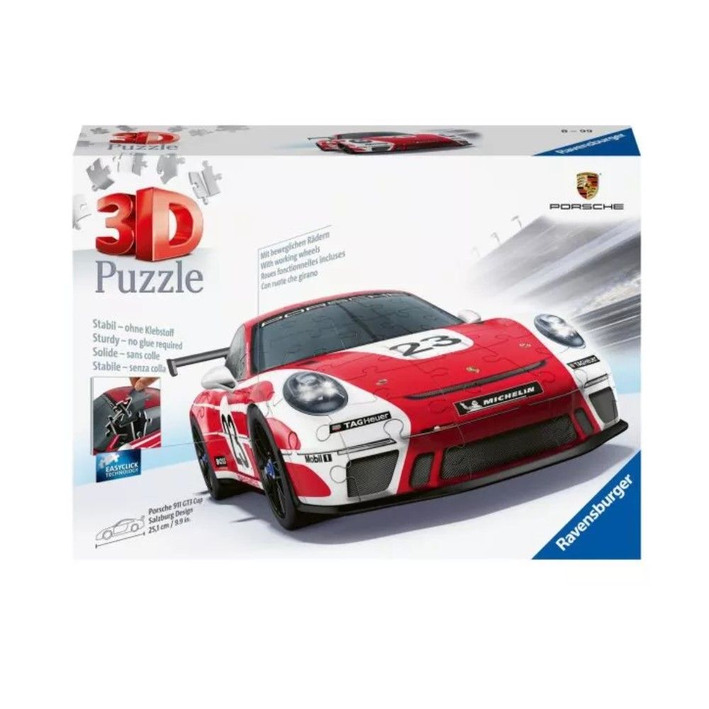 Puzzle 3D - Porsche 911 Gt3 Cup Salzburg