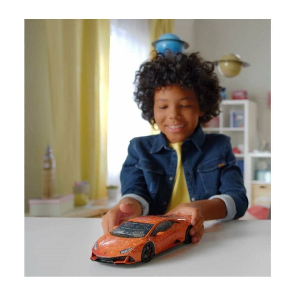 Puzzle 3D - Lamborghini Huracán Evo Laranja
