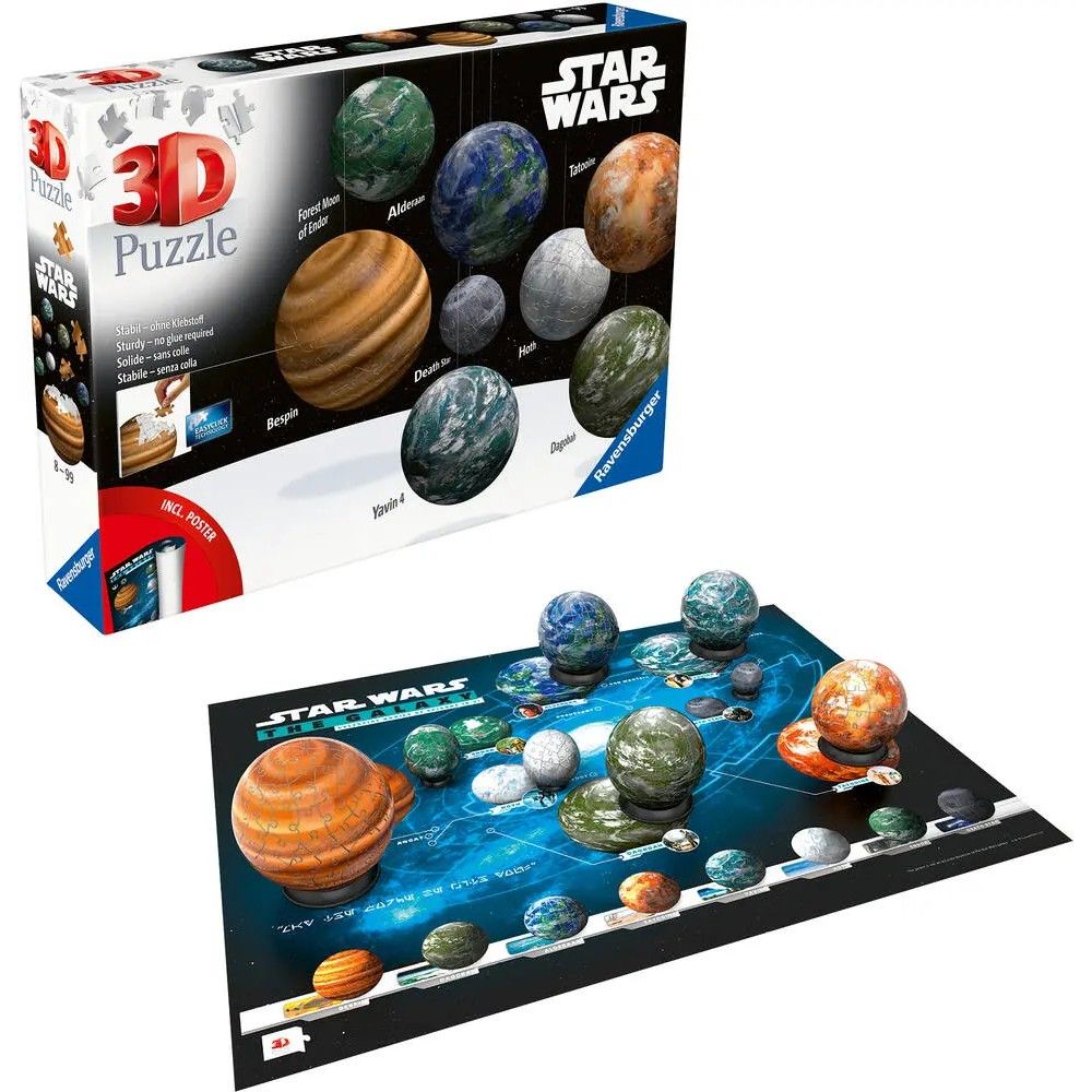 Puzzle 3D - Galáxia Star Wars