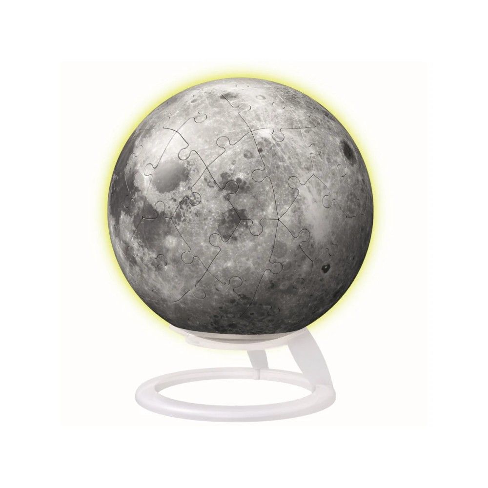 Puzzle 3D - Lua Brilha No Escuro