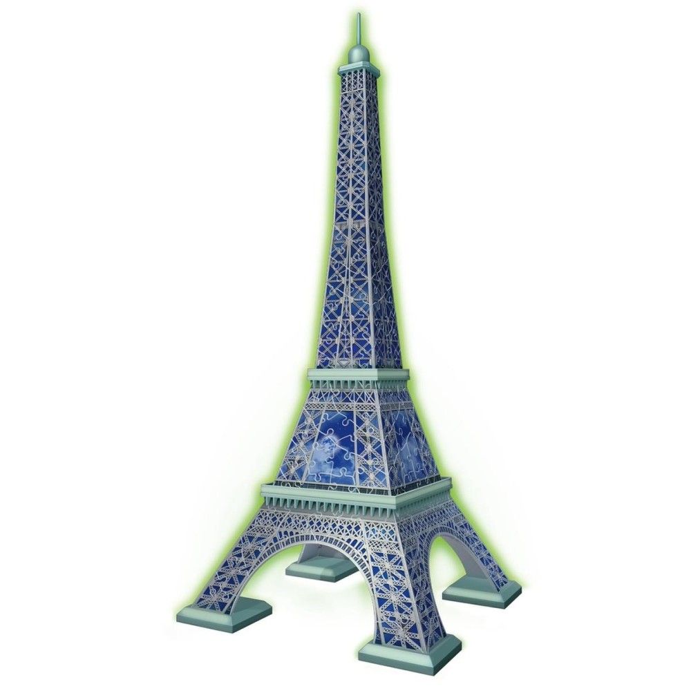 Puzzle 3D - Torre Eiffel - Brilha No Escuro