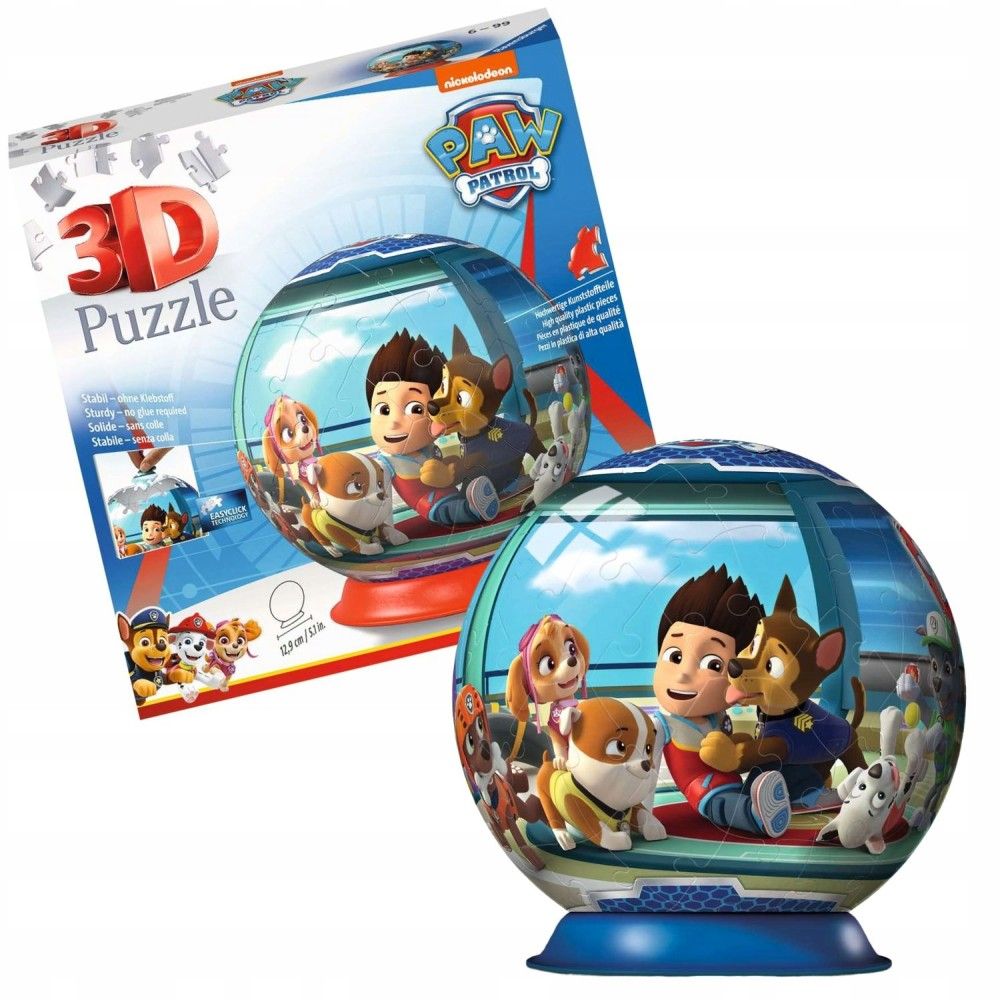 Puzzle 3D - Bola Patrulha Pata
