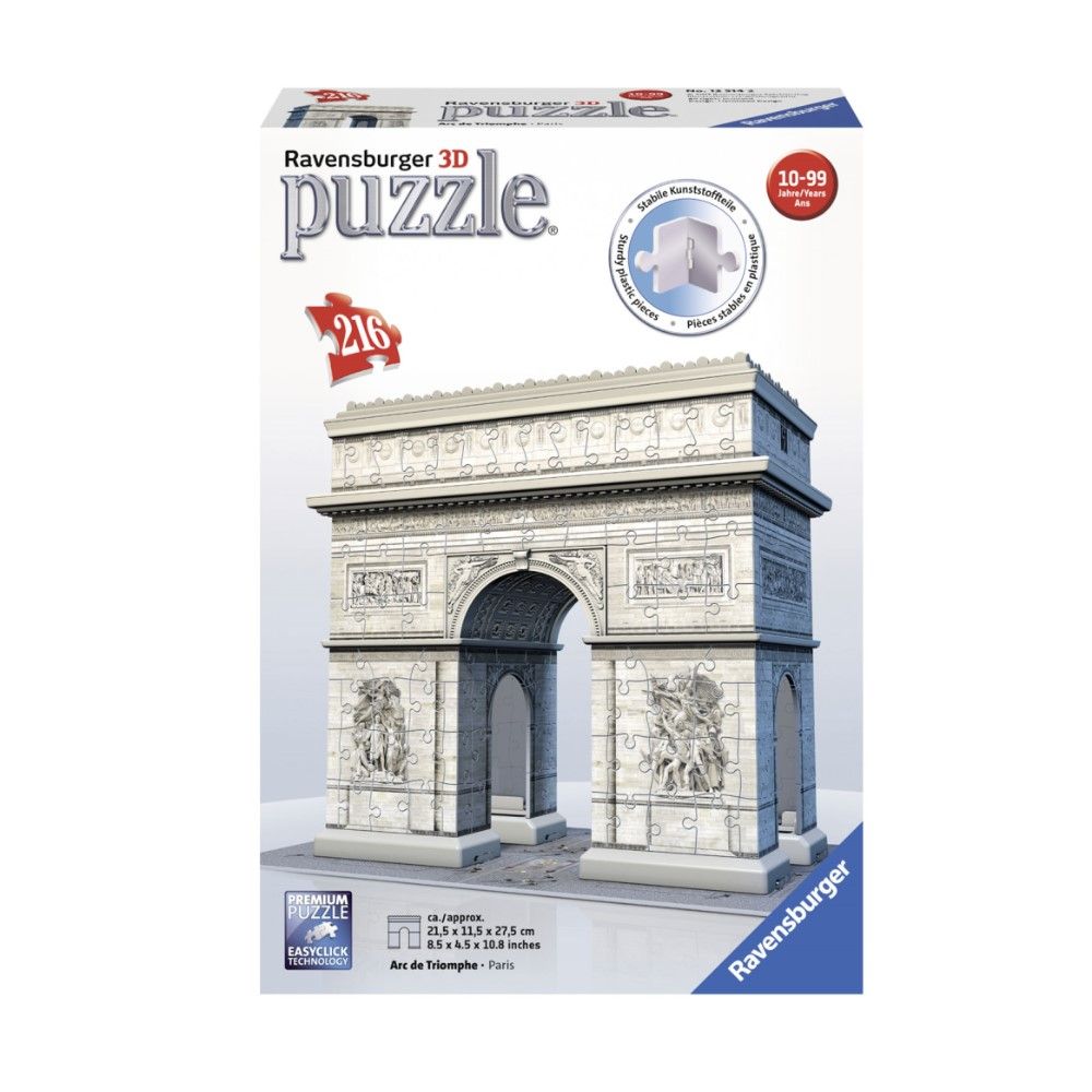 Puzzle 3D - Arco De Triunfo