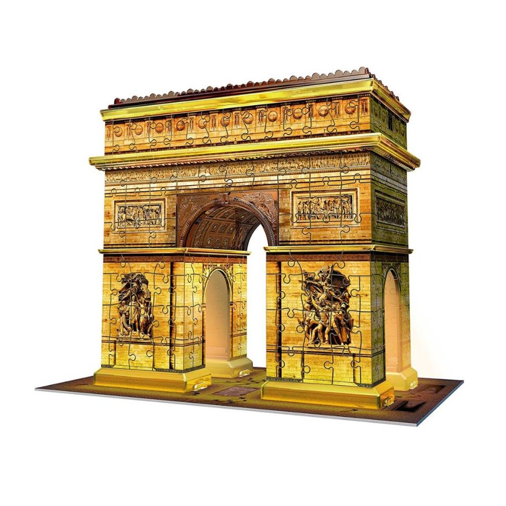 Puzzlel 3D - Arco De Triunfo - Edição Nocturna