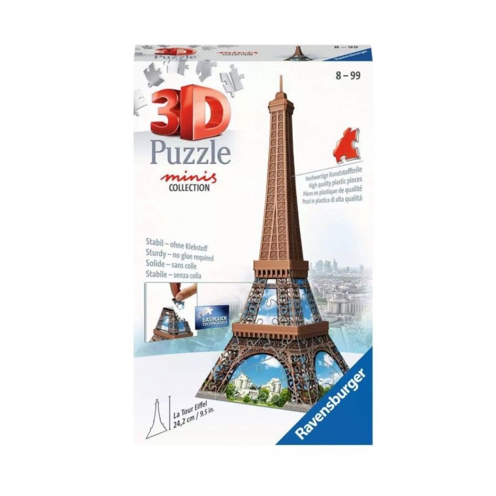 Puzzle 3D - Torre Eiffel