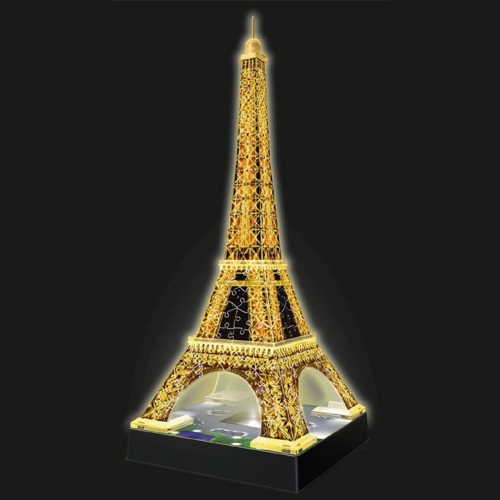 Puzzle 3D - Torre Eiffel - Edição Nocturna