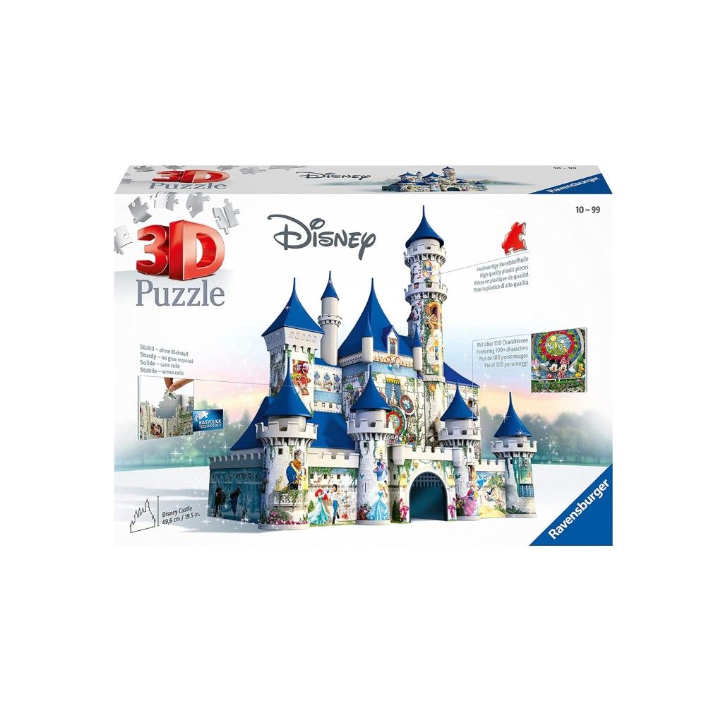 Puzzle 3D - Castelo da Disney
