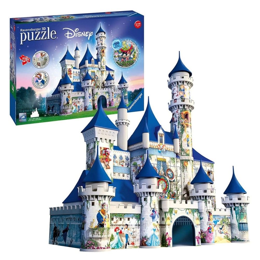 Puzzle 3D - Castelo da Disney