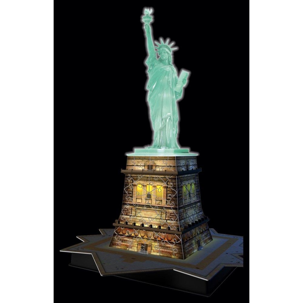 Puzzle 3D - Estátua da Liberdade - Edição Nocturna