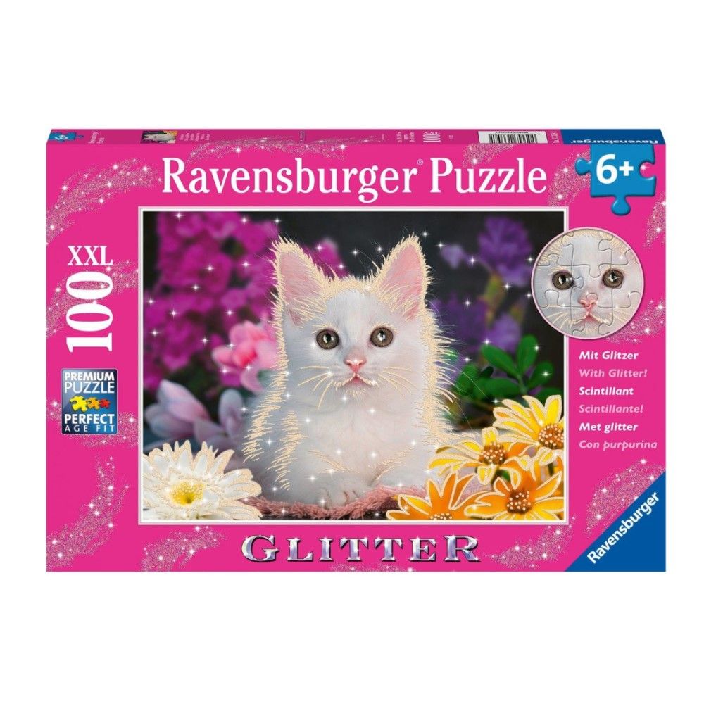 Puzzle Gatinho Brilhante 100 pcs