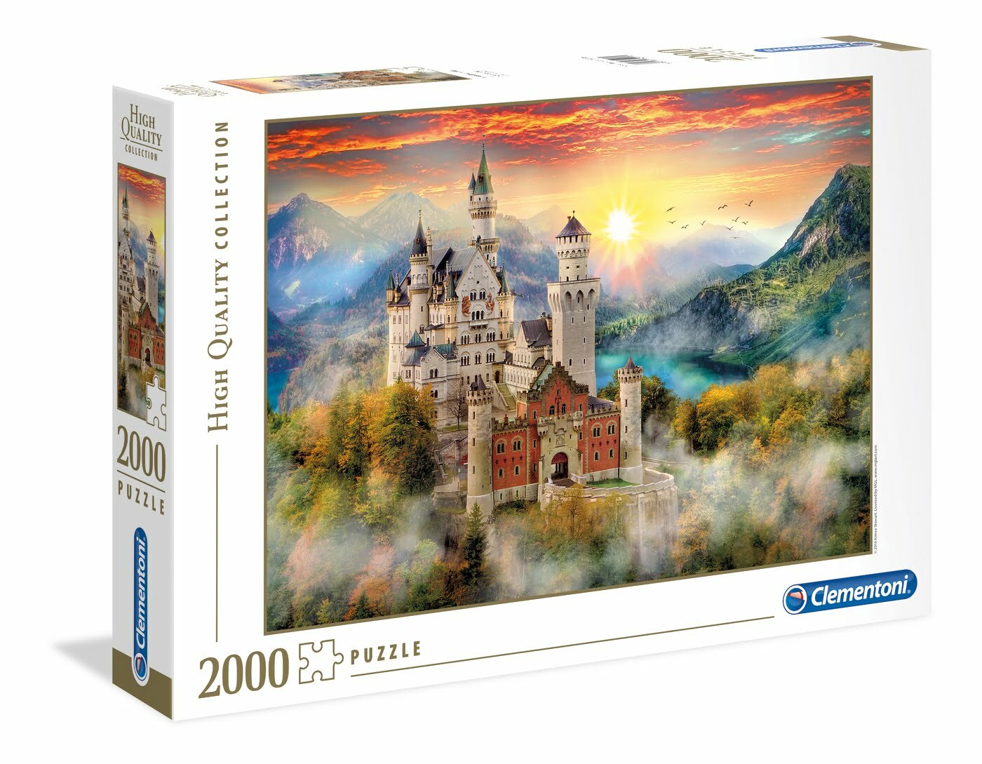 Puzzle Neuschwastein - 2000 pcs