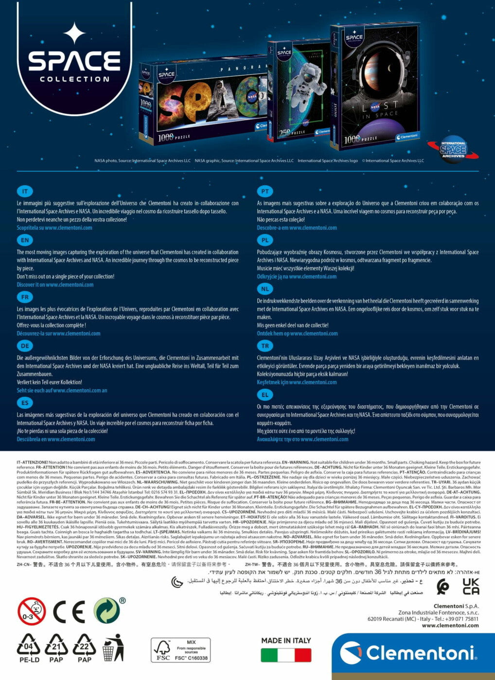 Puzzle Nasa Astronaut - 500 pcs