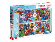 Puzzle Superhero - 2x20+2x60 pcs