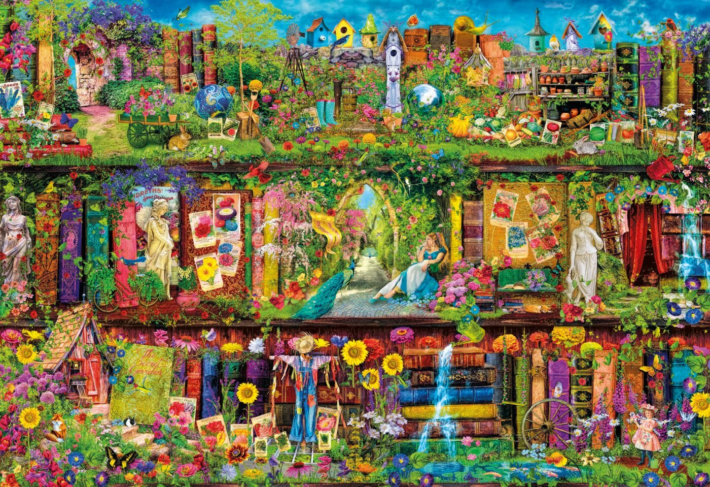 Puzzle The Garden Shelf - 2000 pcs